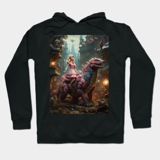 Barbie and Godzilla Hoodie